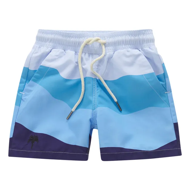 Short de Bain Ice Wave | Bleu