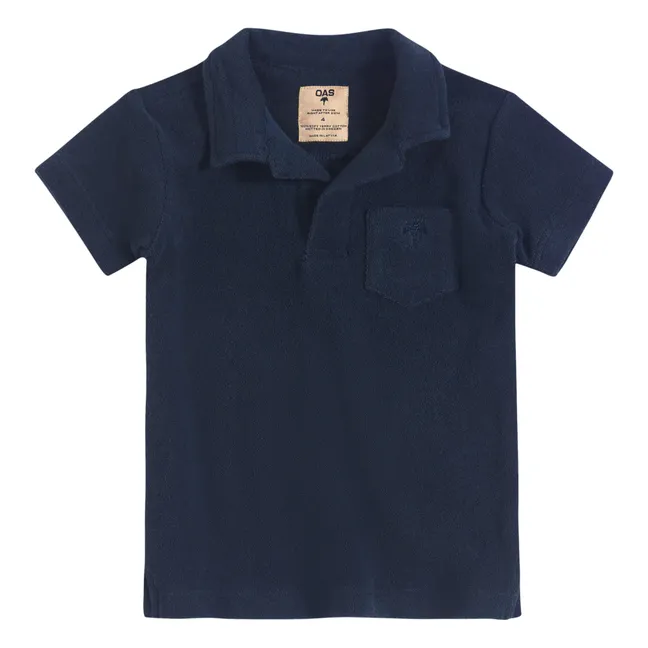 Polo Frottee | Navy