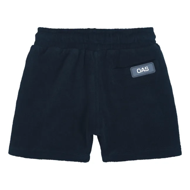 Frottee-Shorts | Navy