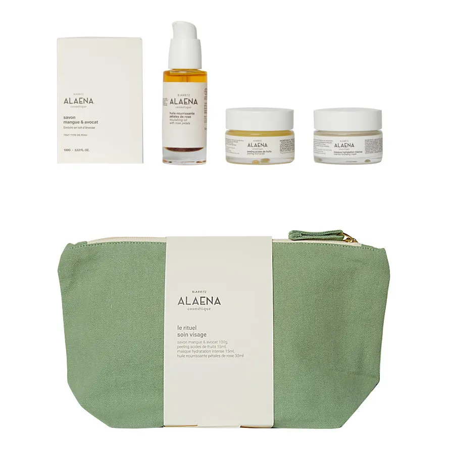 Product Video Placeholder: Face Skincare Routine Gift Pouch