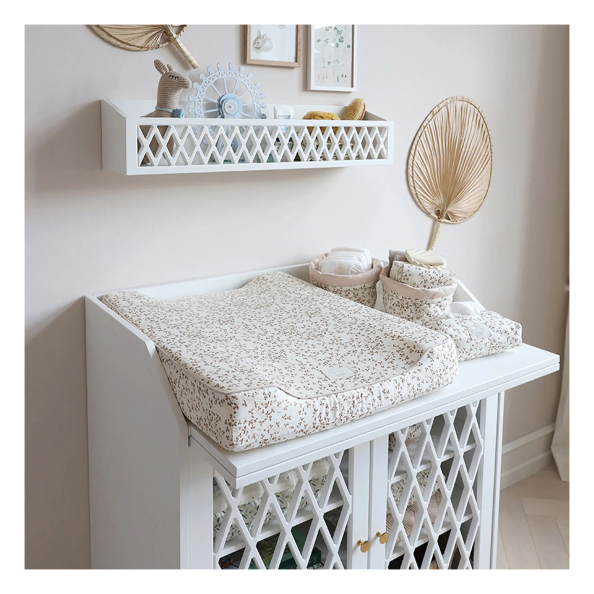 Cam Cam - Matelas à langer Lierre en coton bio (Cam Cam Copenhagen) - Image 1