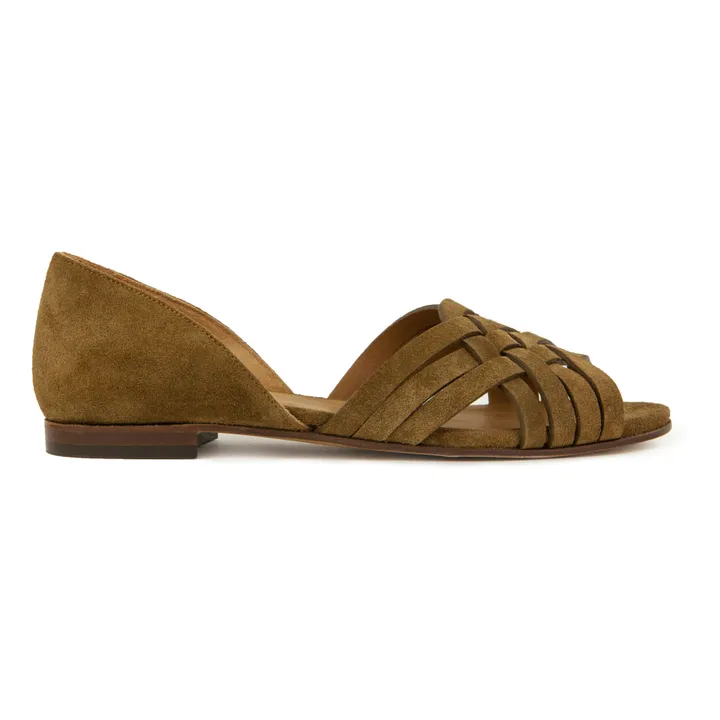 N°64 Sandals | Brown- Product image n°0