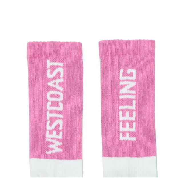 Pack 2 Chaussettes Funky Feet West Coast | Blanc