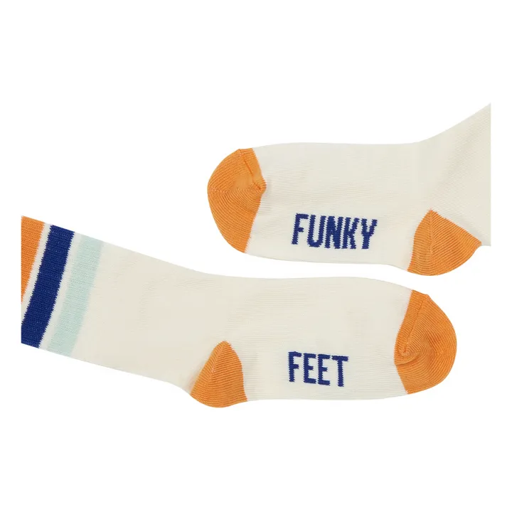 Socken Funky Coast 2er-Pack | Weiß- Produktbild Nr. 6