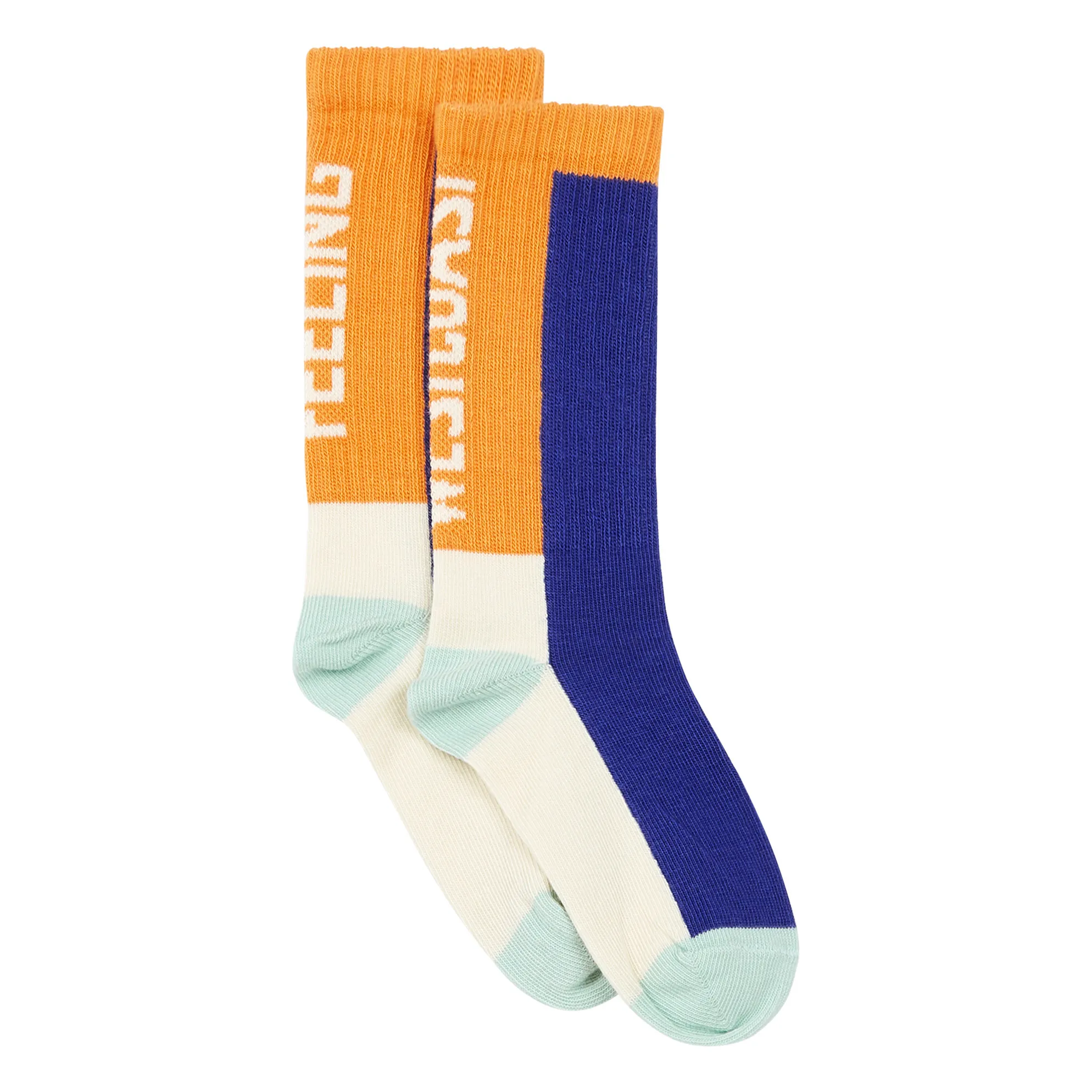 Hundred Pieces White Funky Coast Socks - Set Of 2