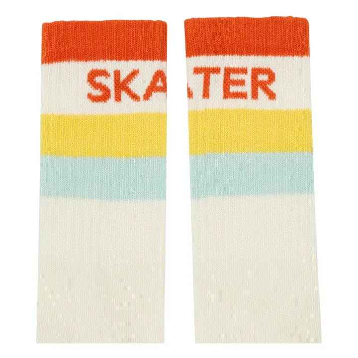 Skater Life Socks - Set of 2 | White- Product image n°2