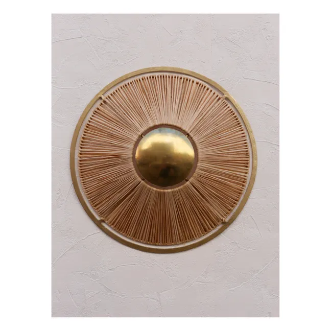 Raffia Wall Light Lampshade