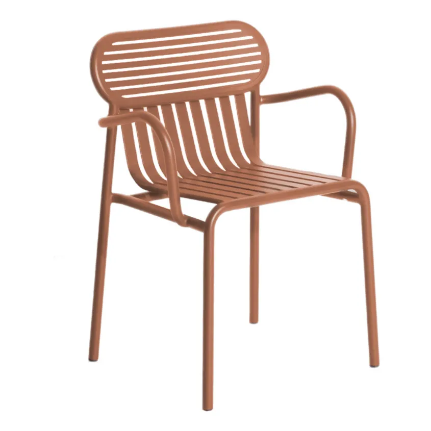 Petite Friture Terracotta Bridge Weekend Chair
