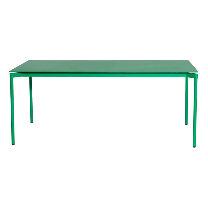 Fromme Rectangular Outdoor Table - 8 People | Mint Green- Product image n°0