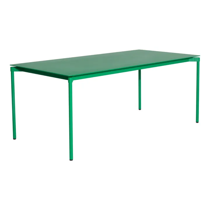 Fromme Rectangular Outdoor Table - 8 People | Mint Green- Product image n°1