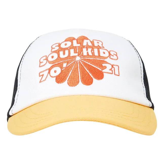 Solar Baseball Cap | White