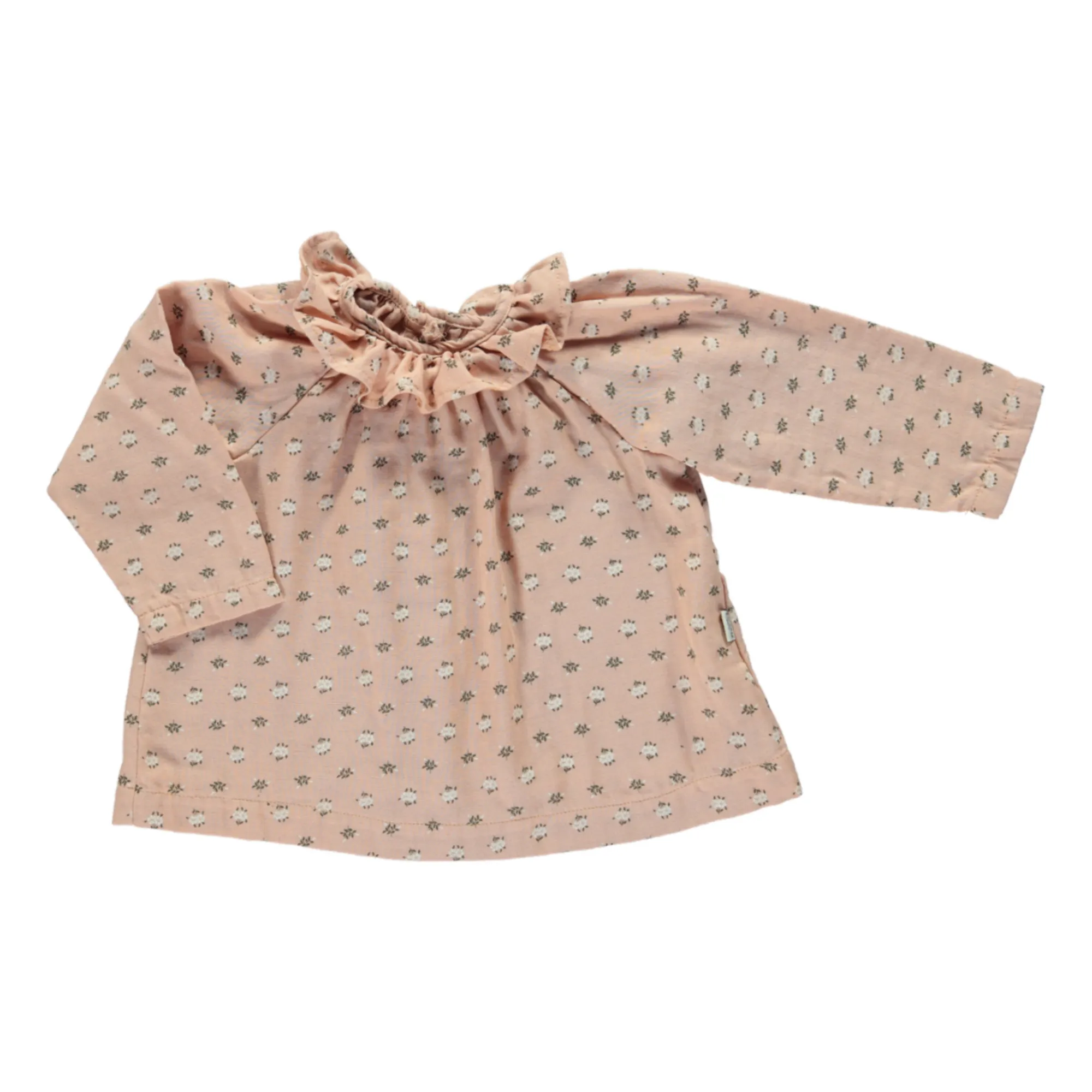 Poudre Organic Pink Hornbeam Double Organic Cotton Muslin Blouse