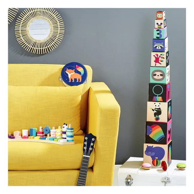 Cubes gigognes Arc-en-ciel