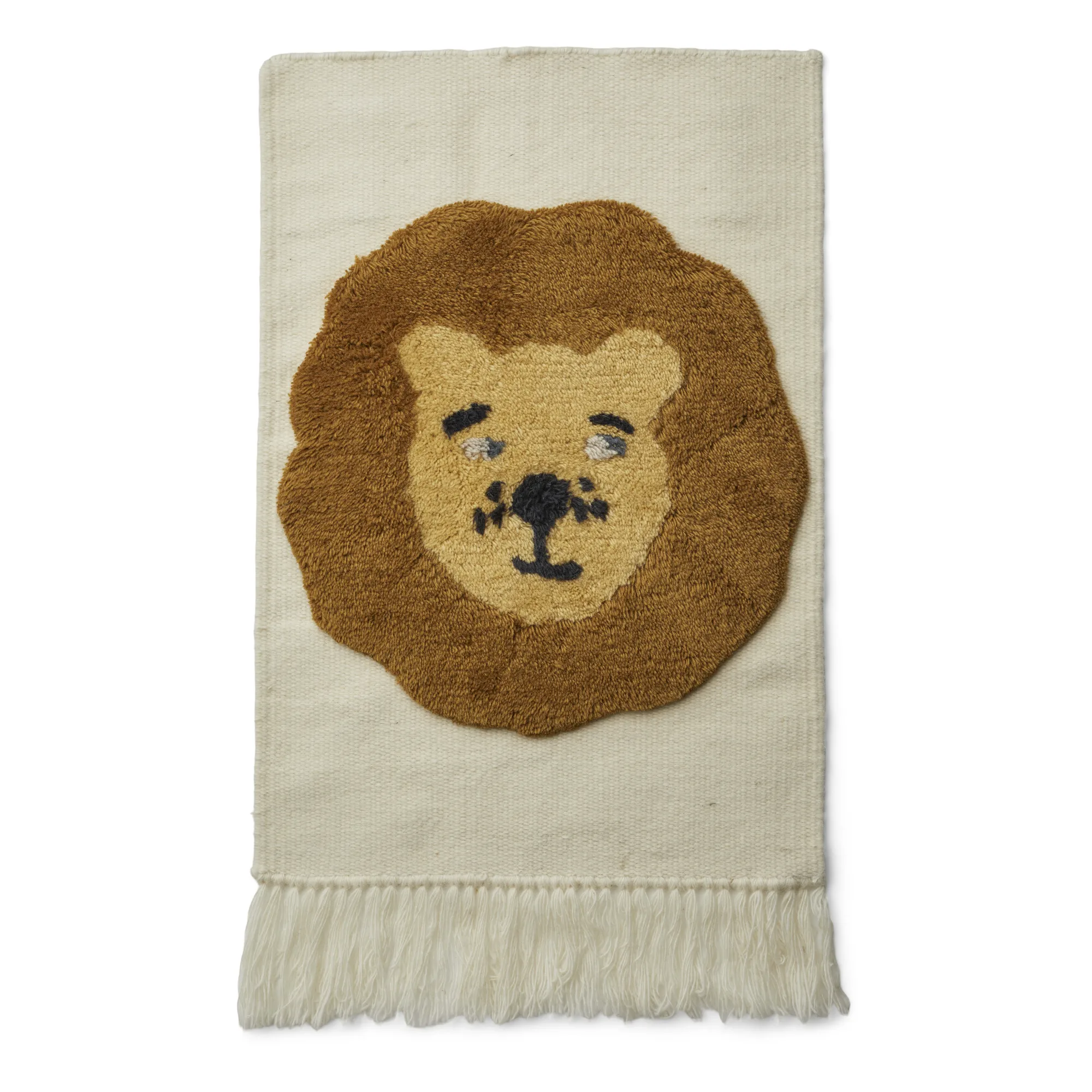 Liewood Caramel Gera Wool And Cotton Wall Rug