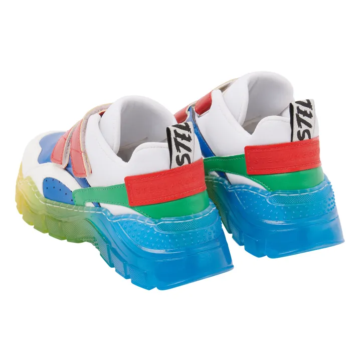 Zapatillas con velcro Colorblock | Blanco- Imagen del producto n°1