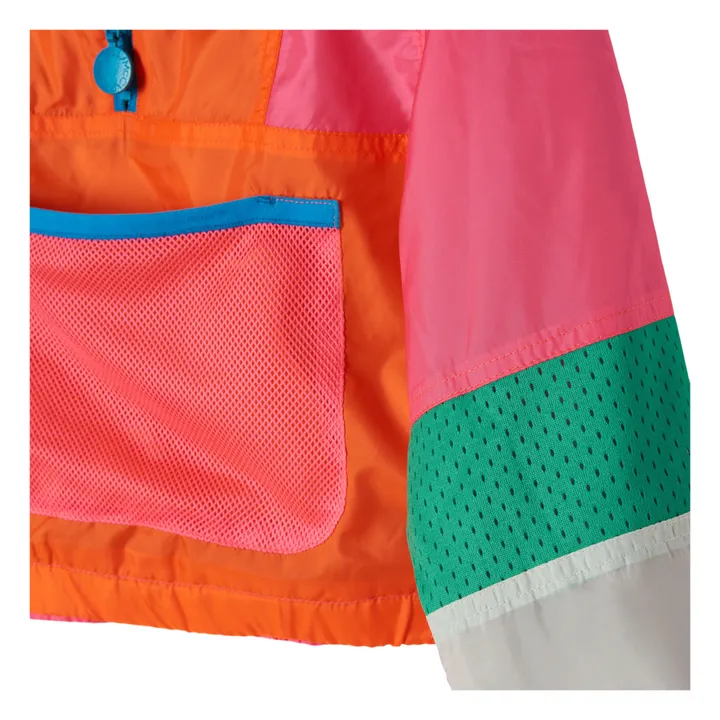 Recycled Fibre Zip-Up Sweatshirt - Active Wear Collection  | Orange- Product image n°1