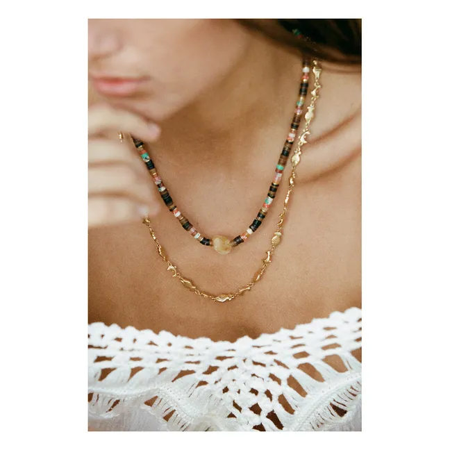 Tulum Necklace | Black