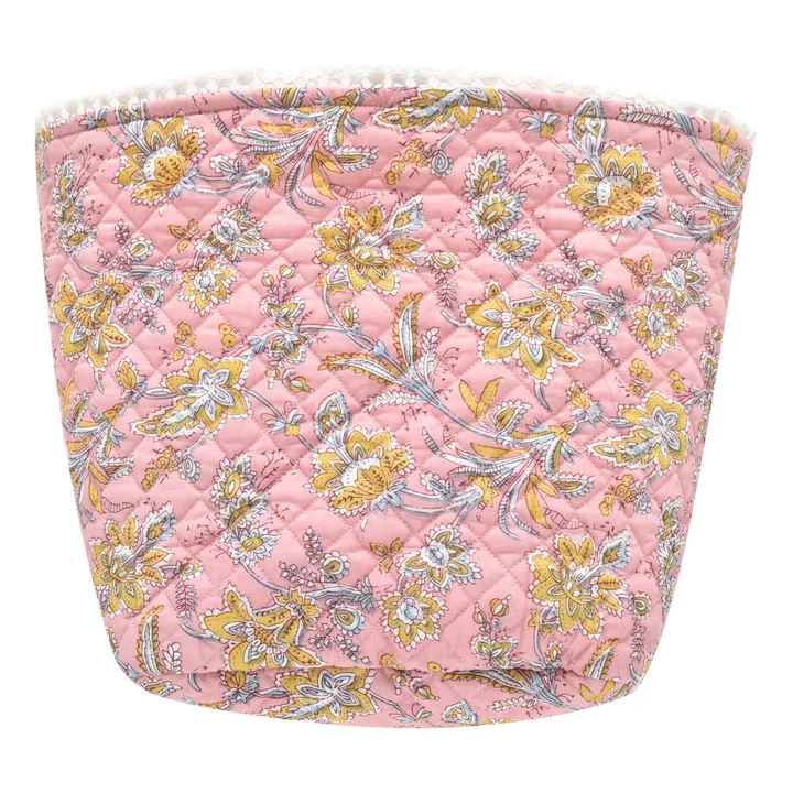 Milas Organic Cotton Basket | Dusty Pink- Product image n°0