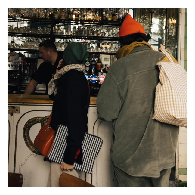 Funda de ordenador Vichy | Negro