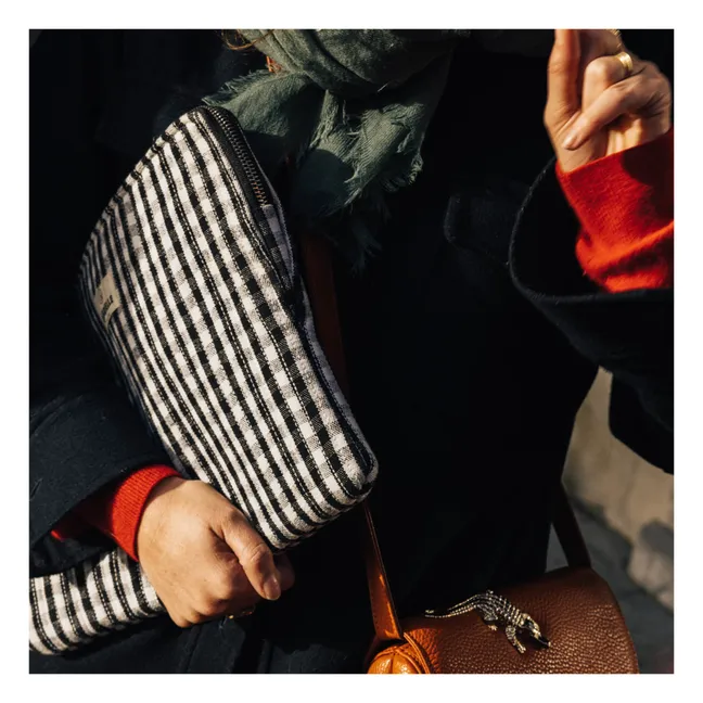 Funda de ordenador Vichy | Negro