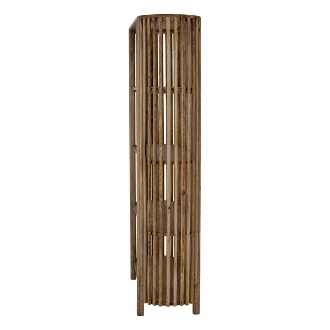 Bibliothèque Sali en bois de manguier