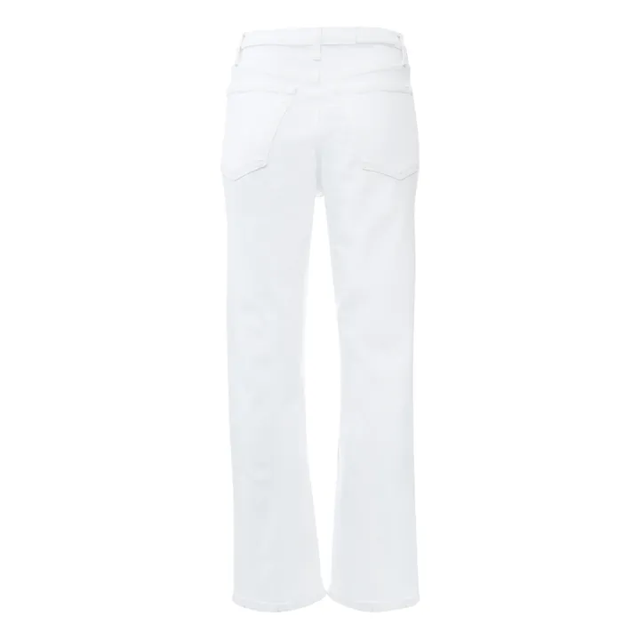 70s Crop Boot Jeans | White- Product image n°4