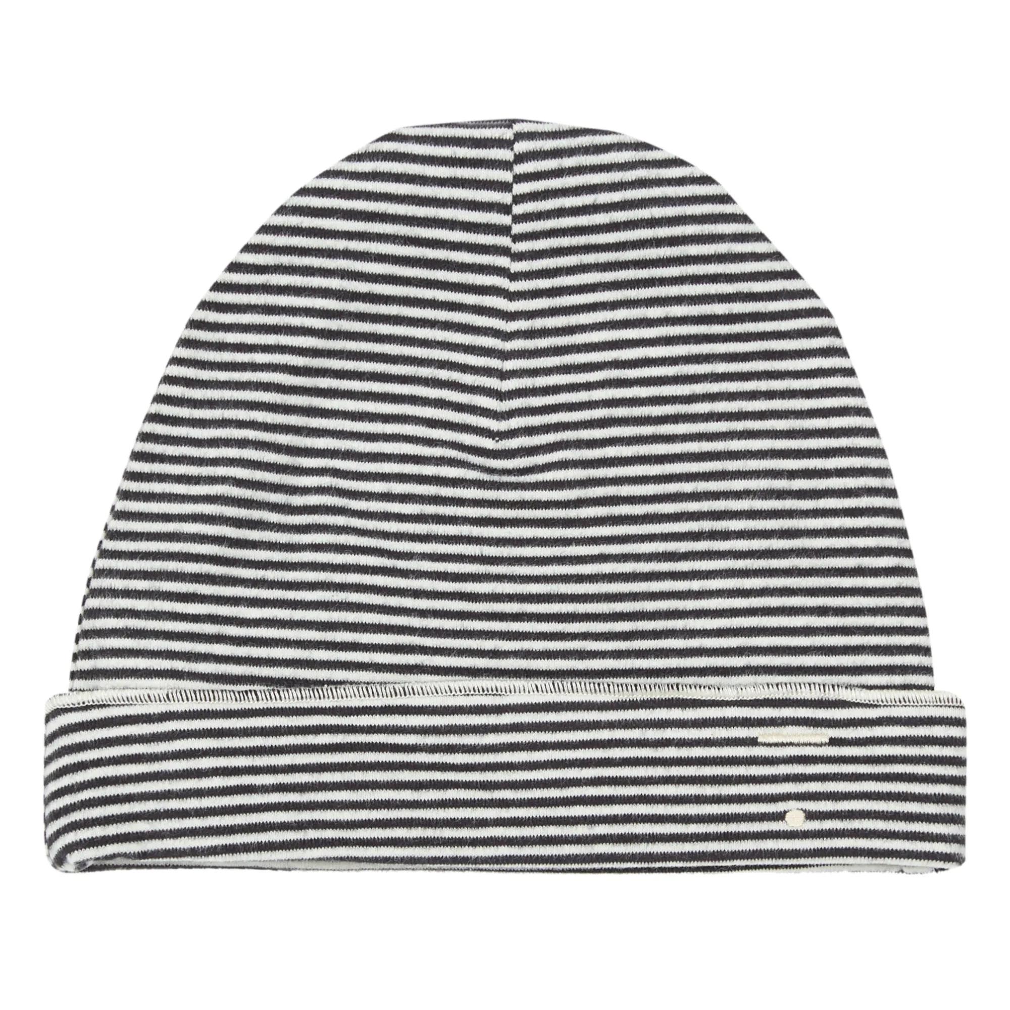 Gray Label - Bonnet Rayé Coton Bio (Gray Label) - Image 1