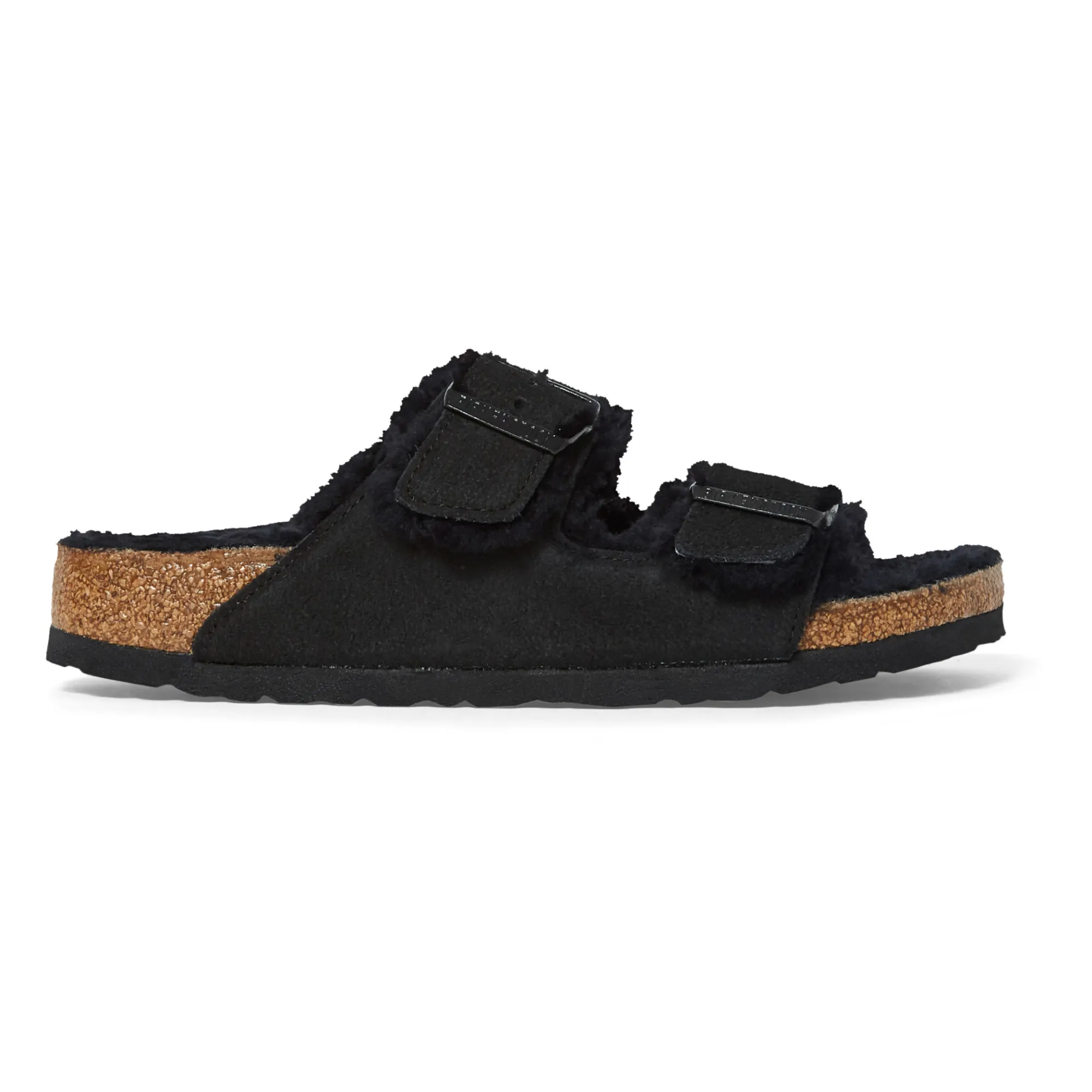 Sandales Arizona Shearling - Collection Adulte  | Noir- Image produit n°0