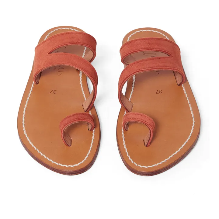 Mercator Sandals | Brick red- Product image n°3