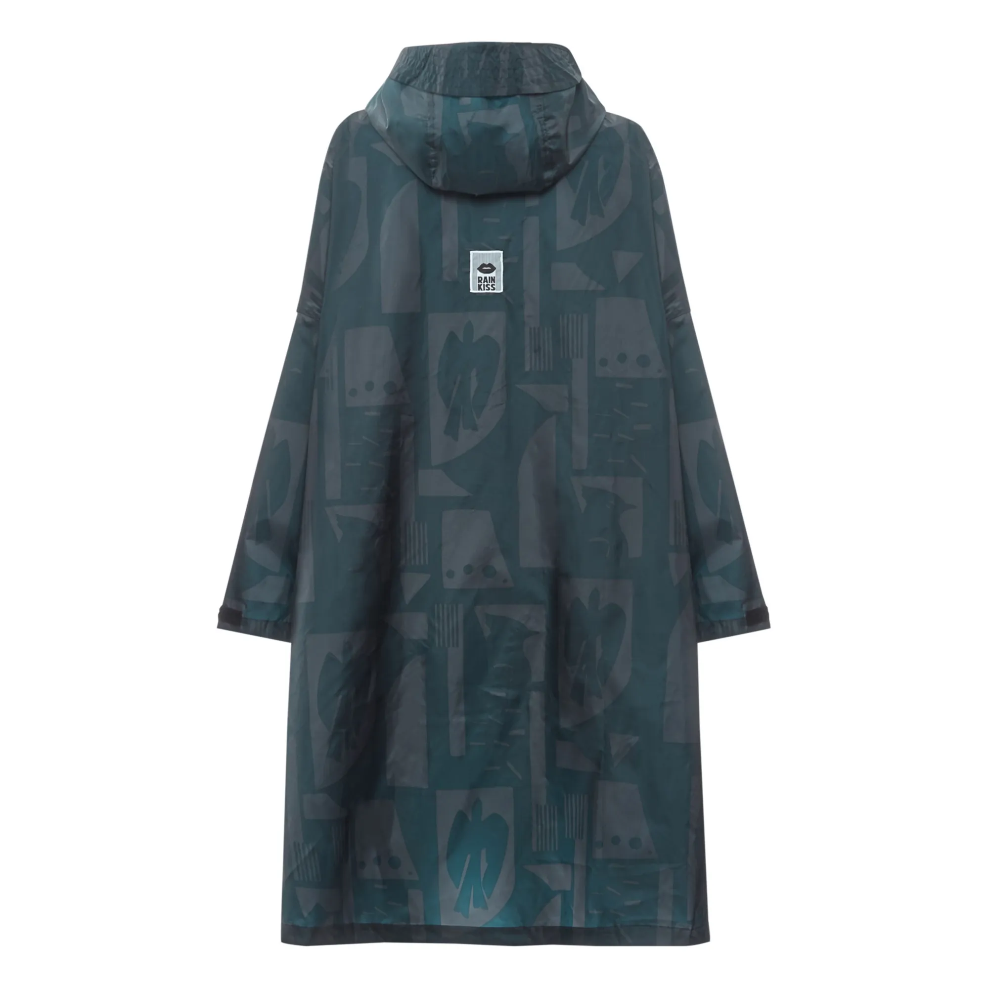 Cape Imperméable Art Camo | Noir- Image produit n°5