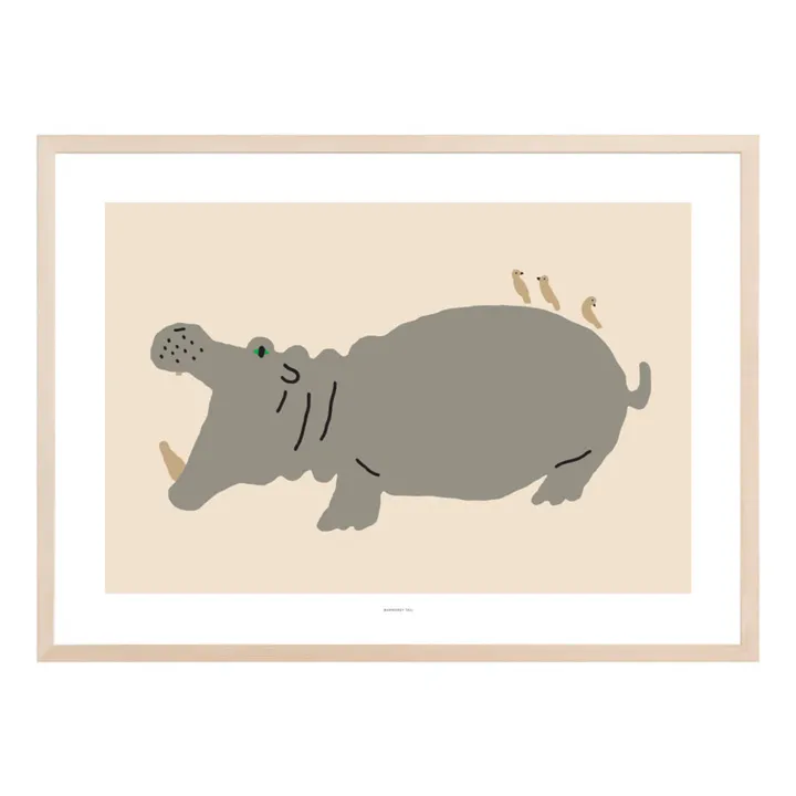 Affiche Big hippo- Image produit n°0