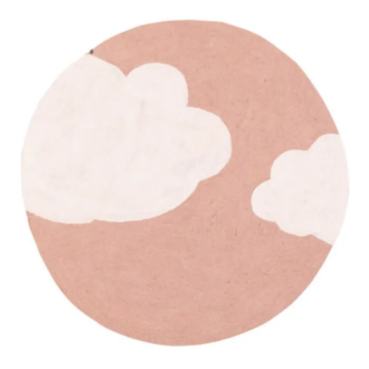 Tapis nuage | Rose- Image produit n°0