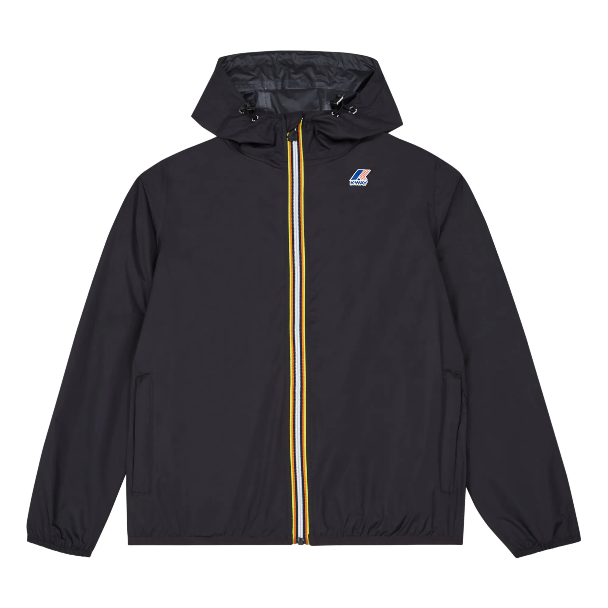 K-Way Black Le Vrai Claude 3.0 Waterproof Windbreaker - Adult Collection