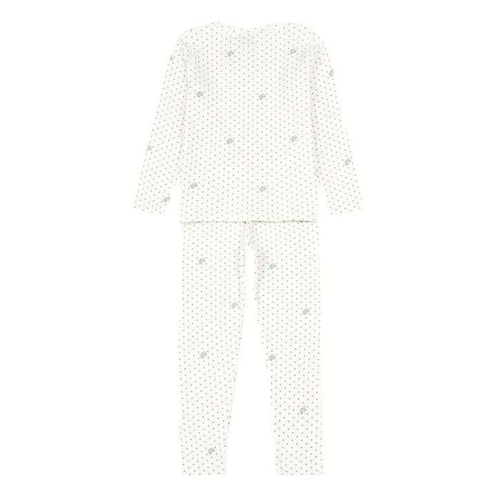 Pyjama Bio-Baumwolle | Hellblau- Produktbild Nr. 2