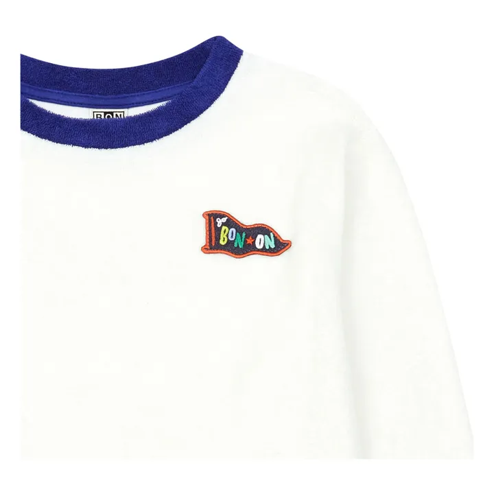 Sweatshirt aus Bio-Baumwollfrottee Mail  | Seidenfarben- Produktbild Nr. 1