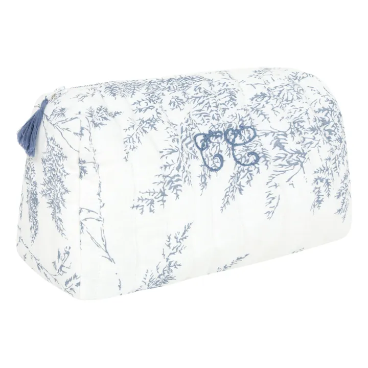 Foliage Toiletry Bag | Navy blue- Product image n°0