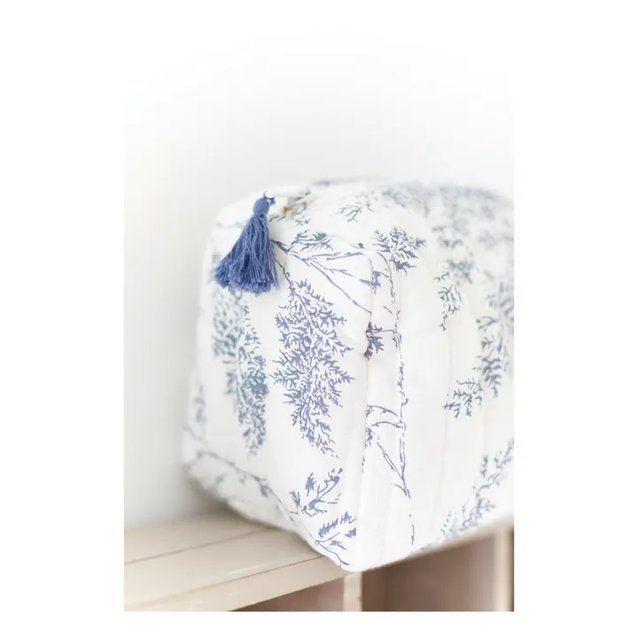 Foliage Toiletry Bag | Navy blue- Product image n°3