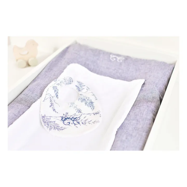 Foliage Bib | Navy blue- Product image n°3