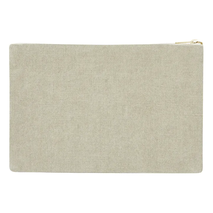 Bolso de mano de lino- Imagen del producto n°2