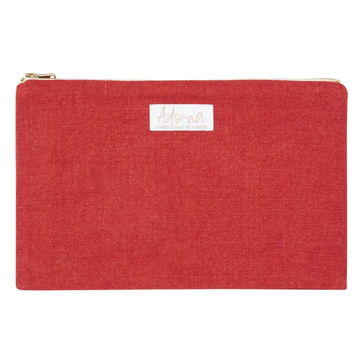 Linen Pouch | Poppy- Product image n°0
