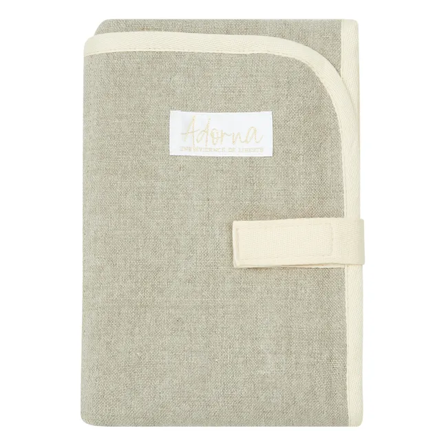 Olivia Linen Travel Changing Mat