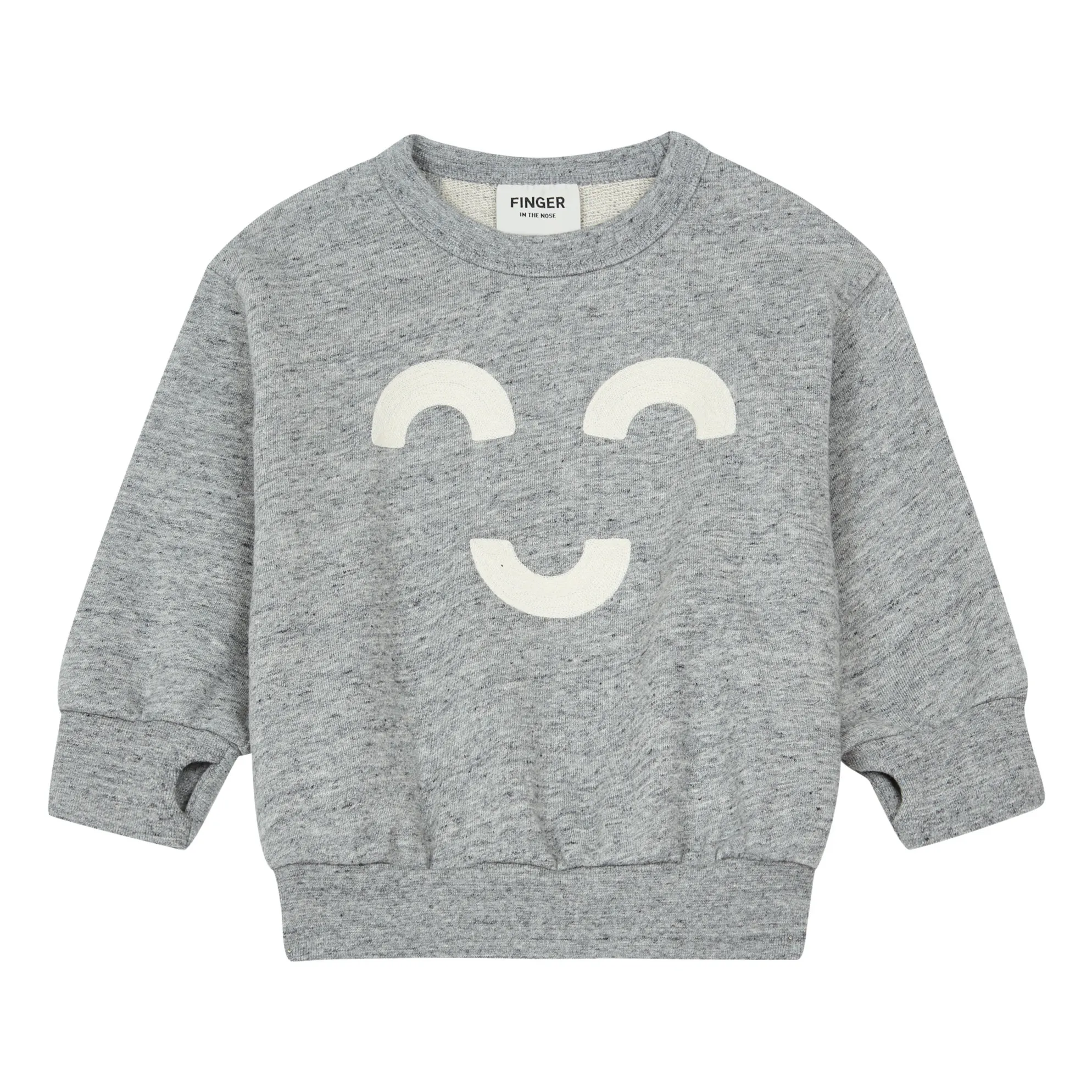 Finger In The Nose Grey Wave Sweatshirt