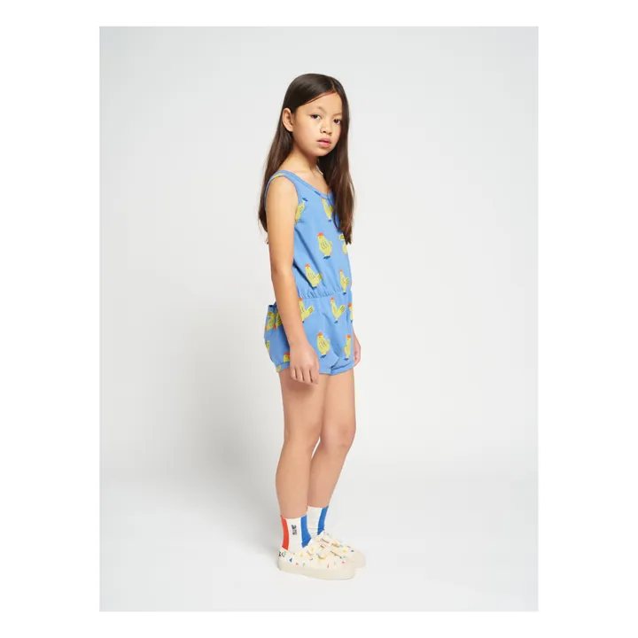 Jersey Playsuit - Bobo Choses x Smallable Exclusive | Blue- Product image n°2