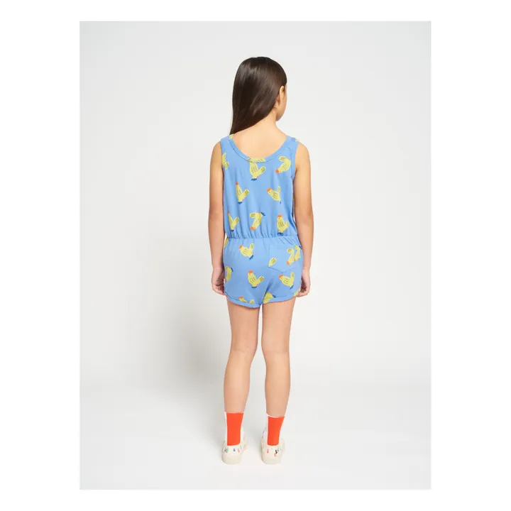 Jersey Playsuit - Bobo Choses x Smallable Exclusive | Blue- Product image n°3
