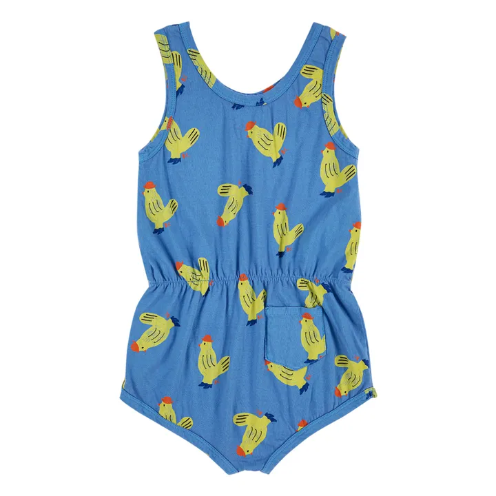 Jersey Playsuit - Bobo Choses x Smallable Exclusive | Blue- Product image n°4