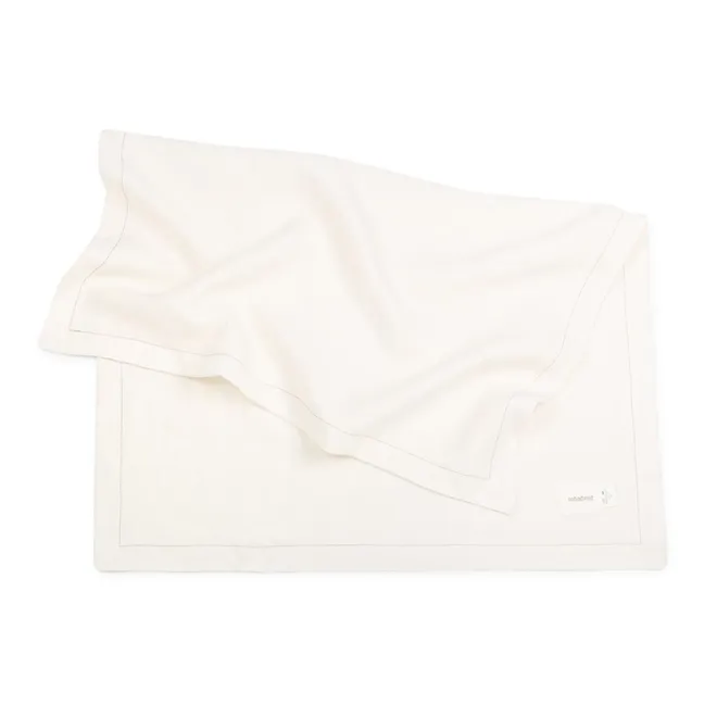 Leichte Decke - Französisches Leinen | Weiß