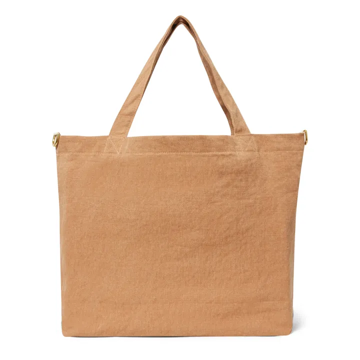 Linen Tote Bag | Terracotta- Product image n°4
