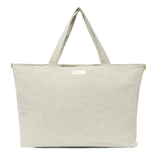 Caroline Linen Weekend Bag