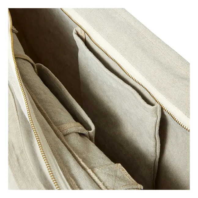 Caroline Linen Weekend Bag