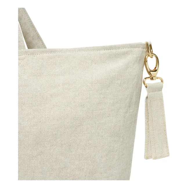 Linen Overnight Bag